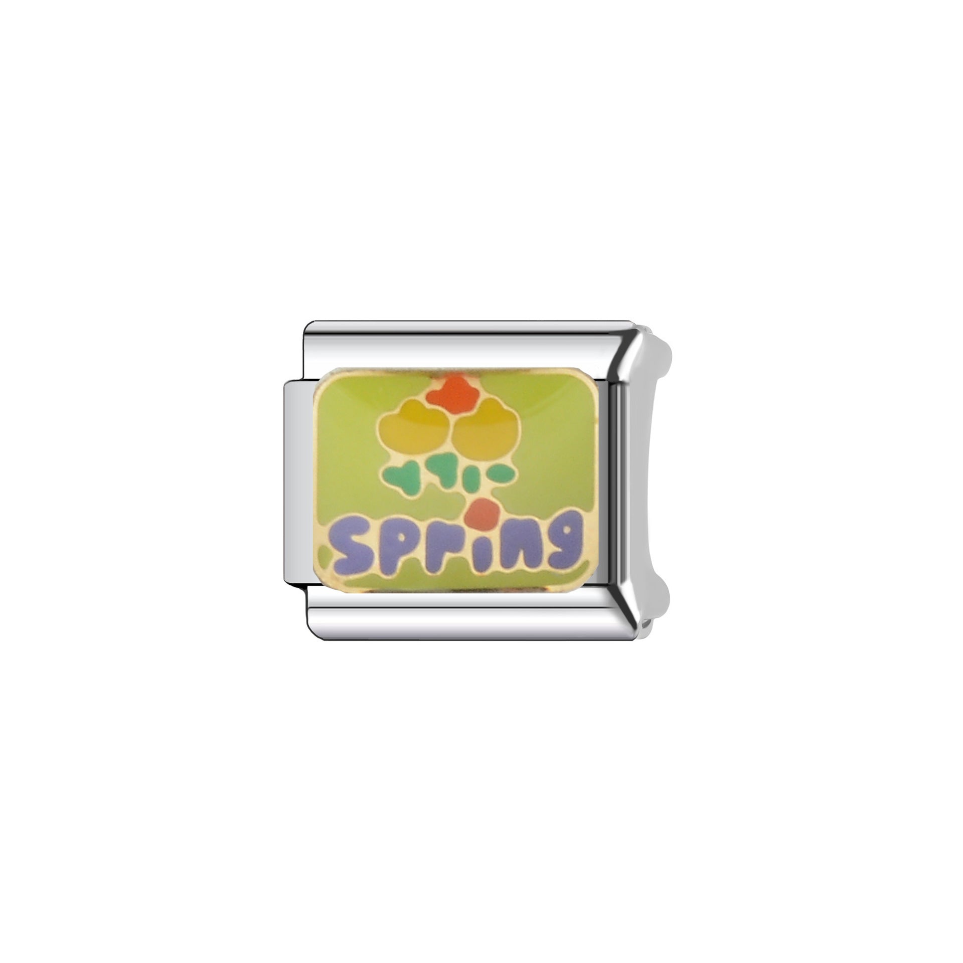 Wholesale Italian Charm Bracelet 9mm DIY Splicing Cute Creative Stainless Steel Composable Bracelet