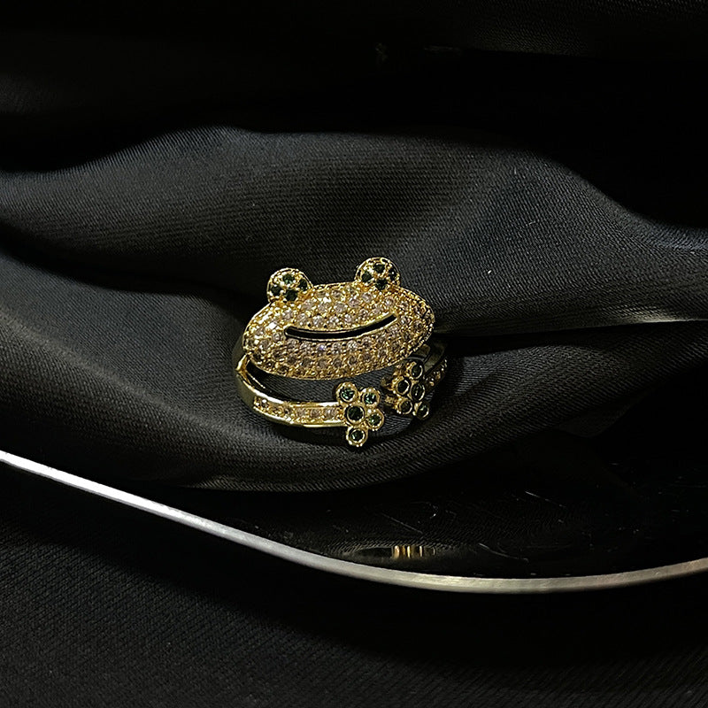 Wholesale Brati Woven Gold Carved Retro Hollow Pattern Open Ring Adjustable Rings ACC-RS-JiuHao007