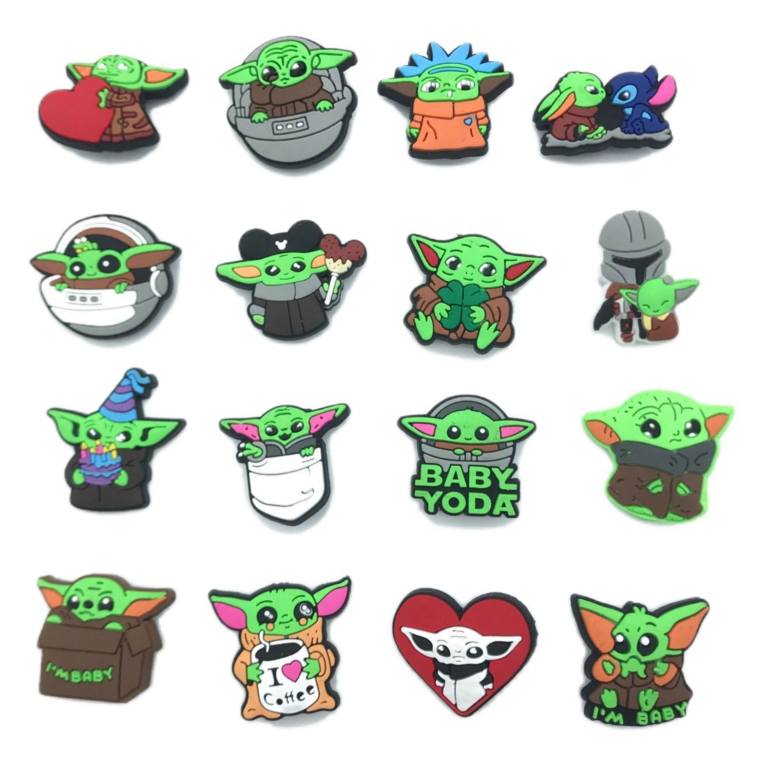 Wholesale 100pcs anime characters Shoes Charms