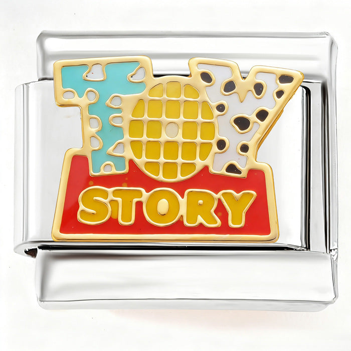 Wholesale 9mm Italian Charm Starter Bracelets DIY Cute cartoon Stainless Steel Composable Bracelet