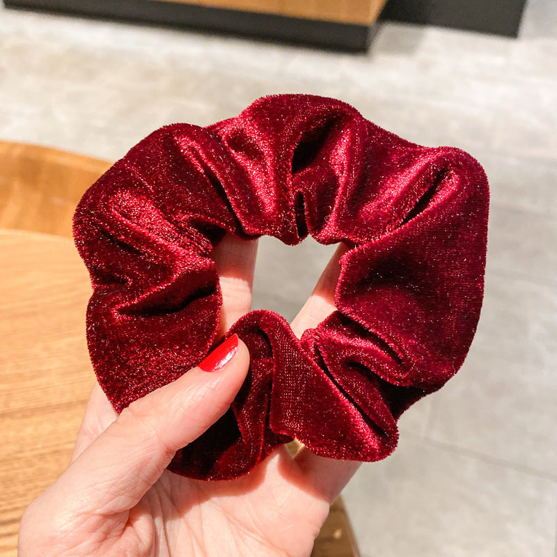 Wholesale Gold Velvet Plush Hair Band ACC-HS-Huidi025