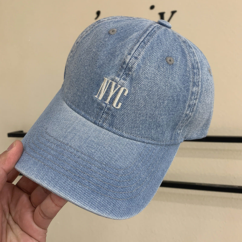 Wholesale Denim Embroidery Baseball Caps ACC-HT-Ruix010
