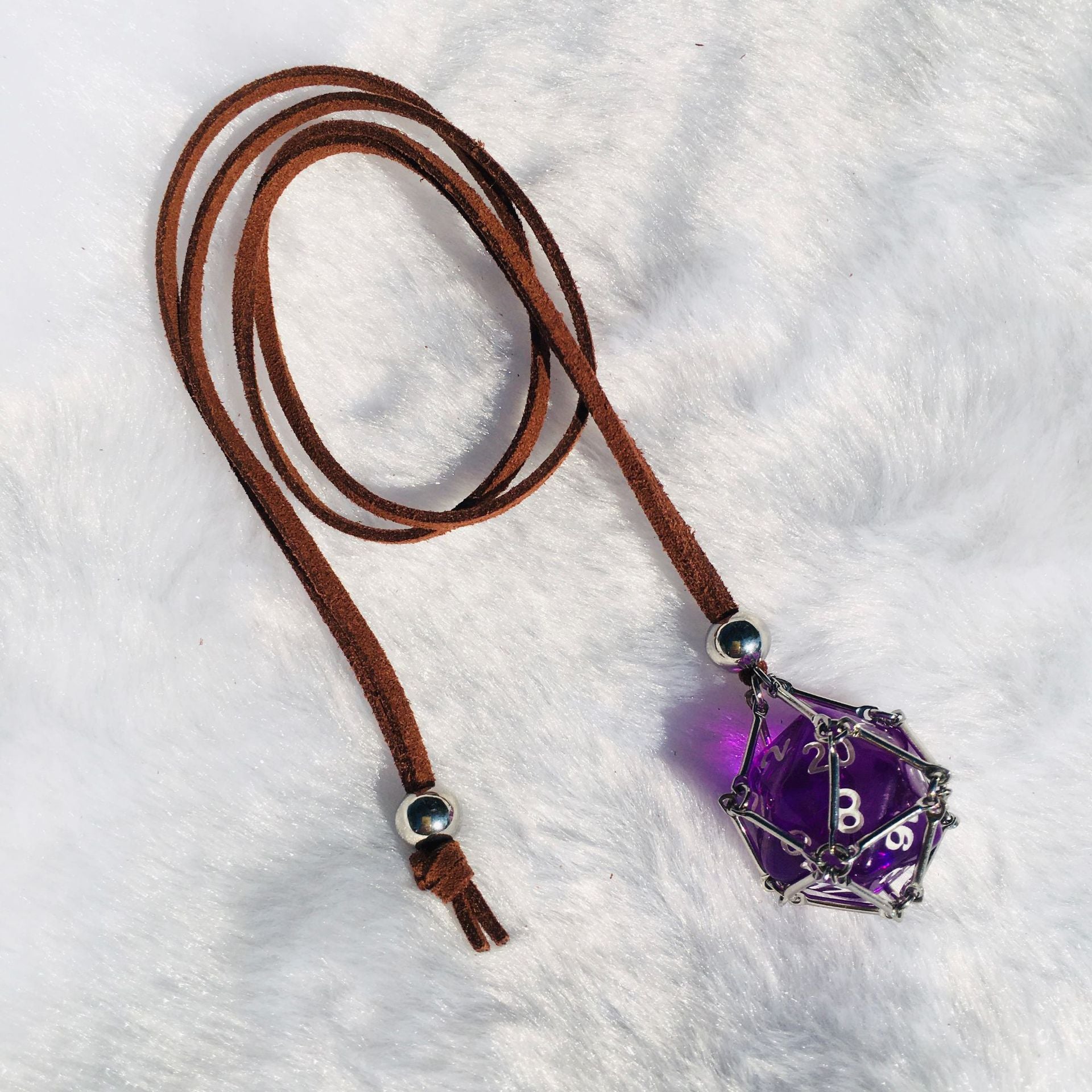 Wholesale Replaceable Bamboo Metal Mesh Necklace Natural Stone Crystal Mesh Bag ACC-NE-RongGuan011