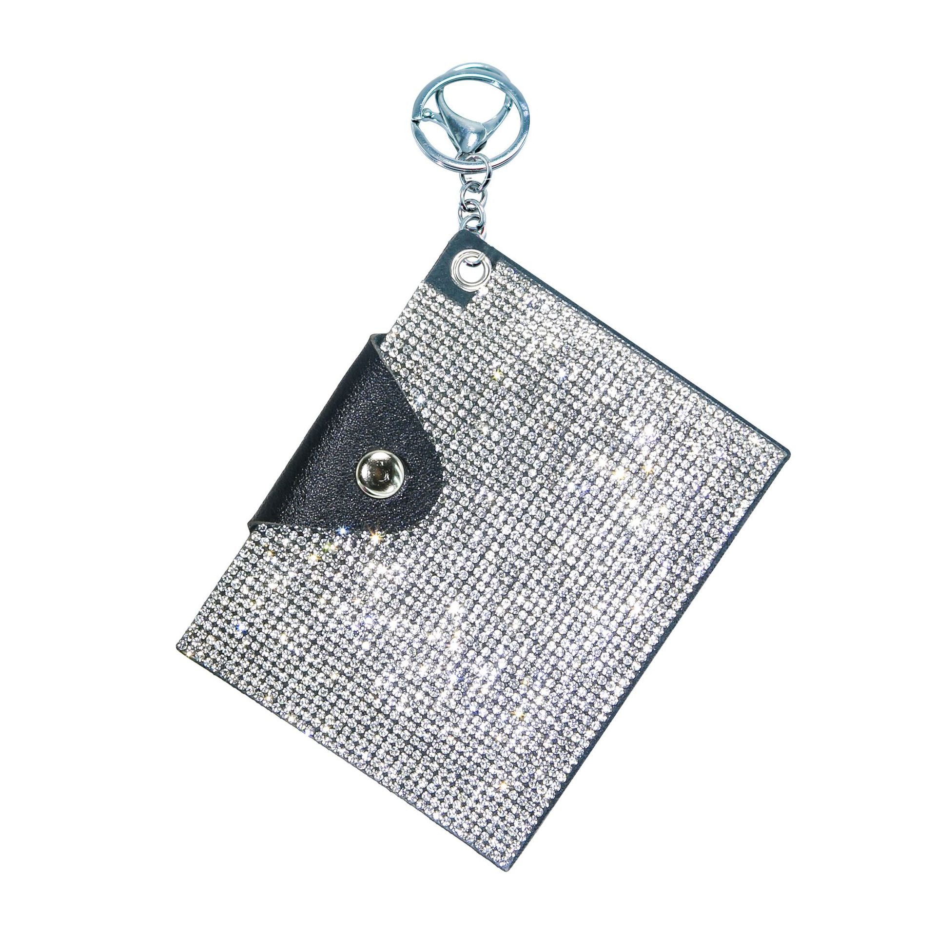 Wholesale  Card Holder Keychain Diamond Wallet
