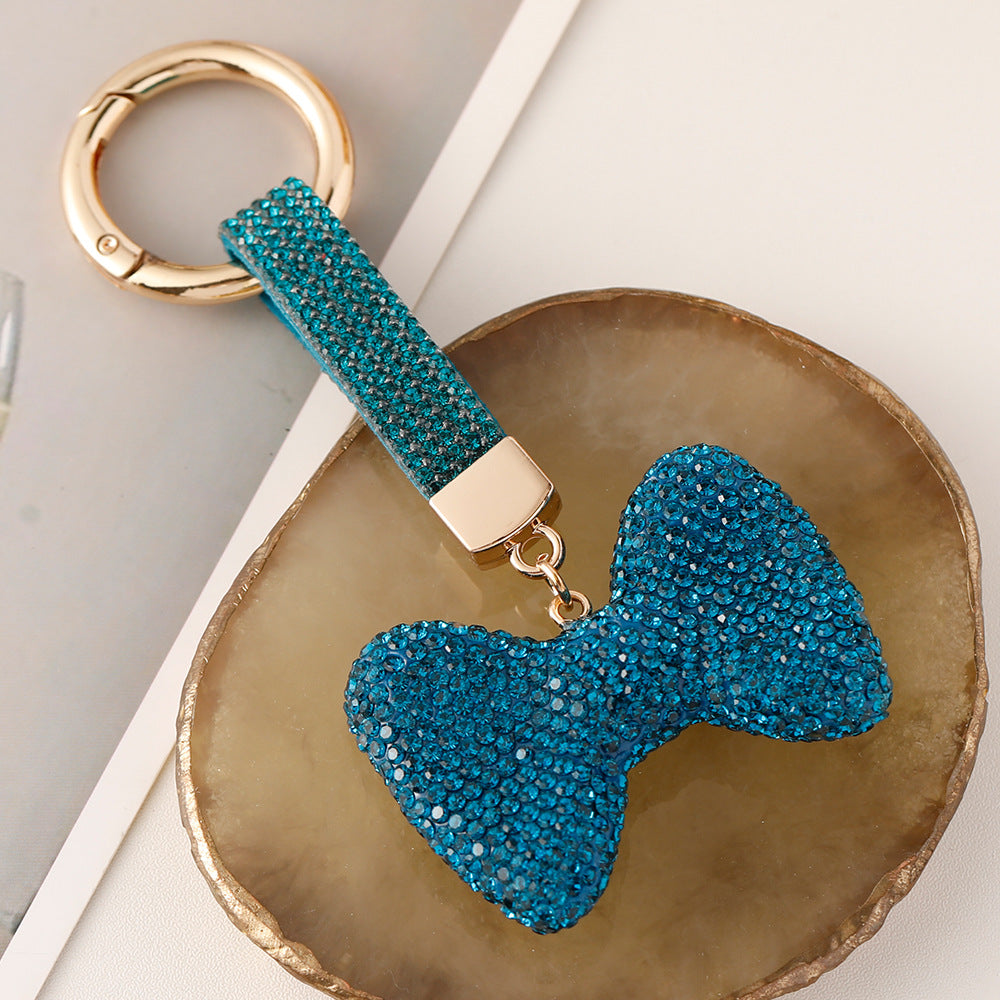 Wholesale Diamond Bow Keychains Metal Keychain ACC-KC-ChenHui010
