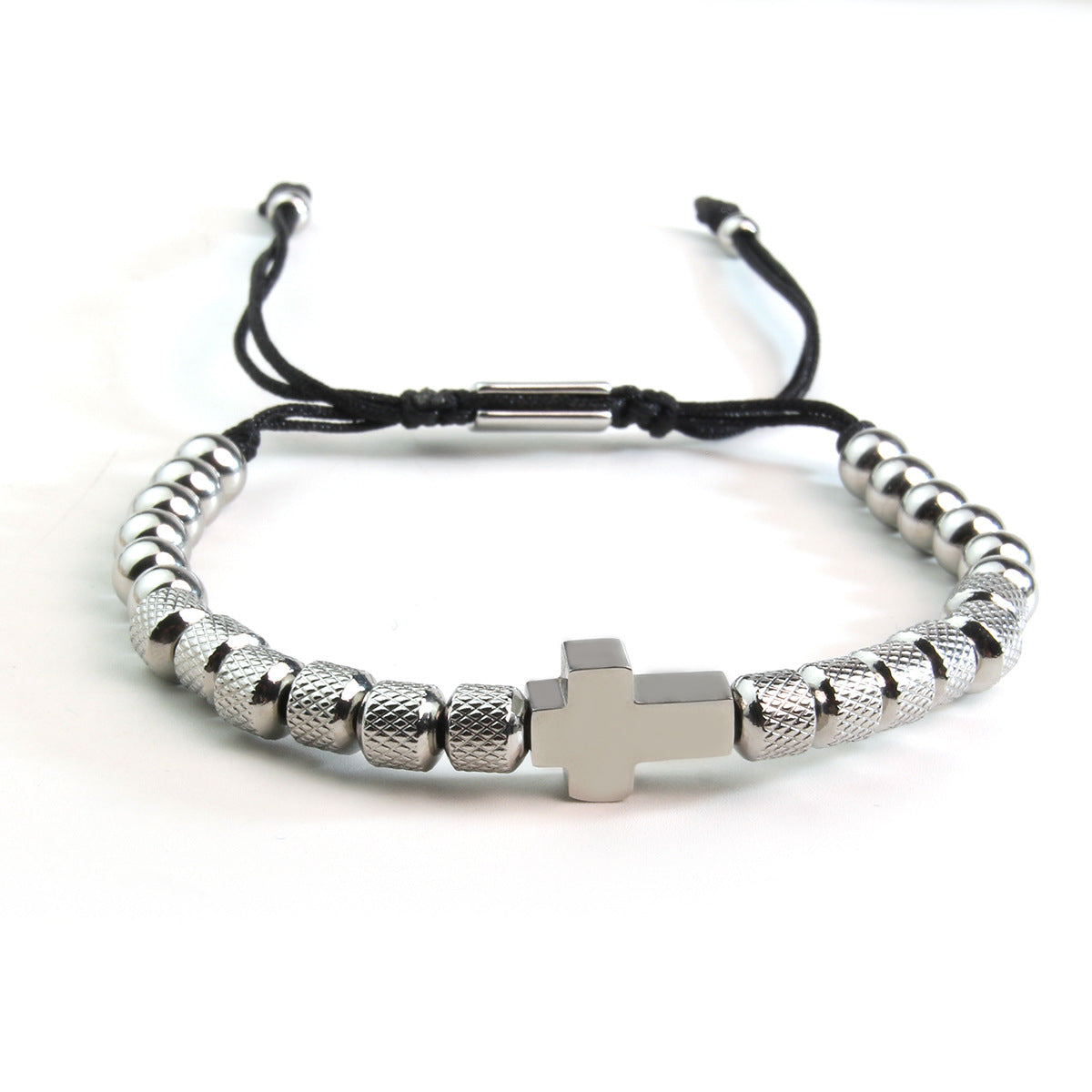 Wholesale Stainless Steel Bracelets Gold Plated Bracelet Cross Bracelet ACC-BT-HongMing008