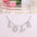 Wholesale stainless steel LOVE Valentine's Day English letter women's pendant necklace