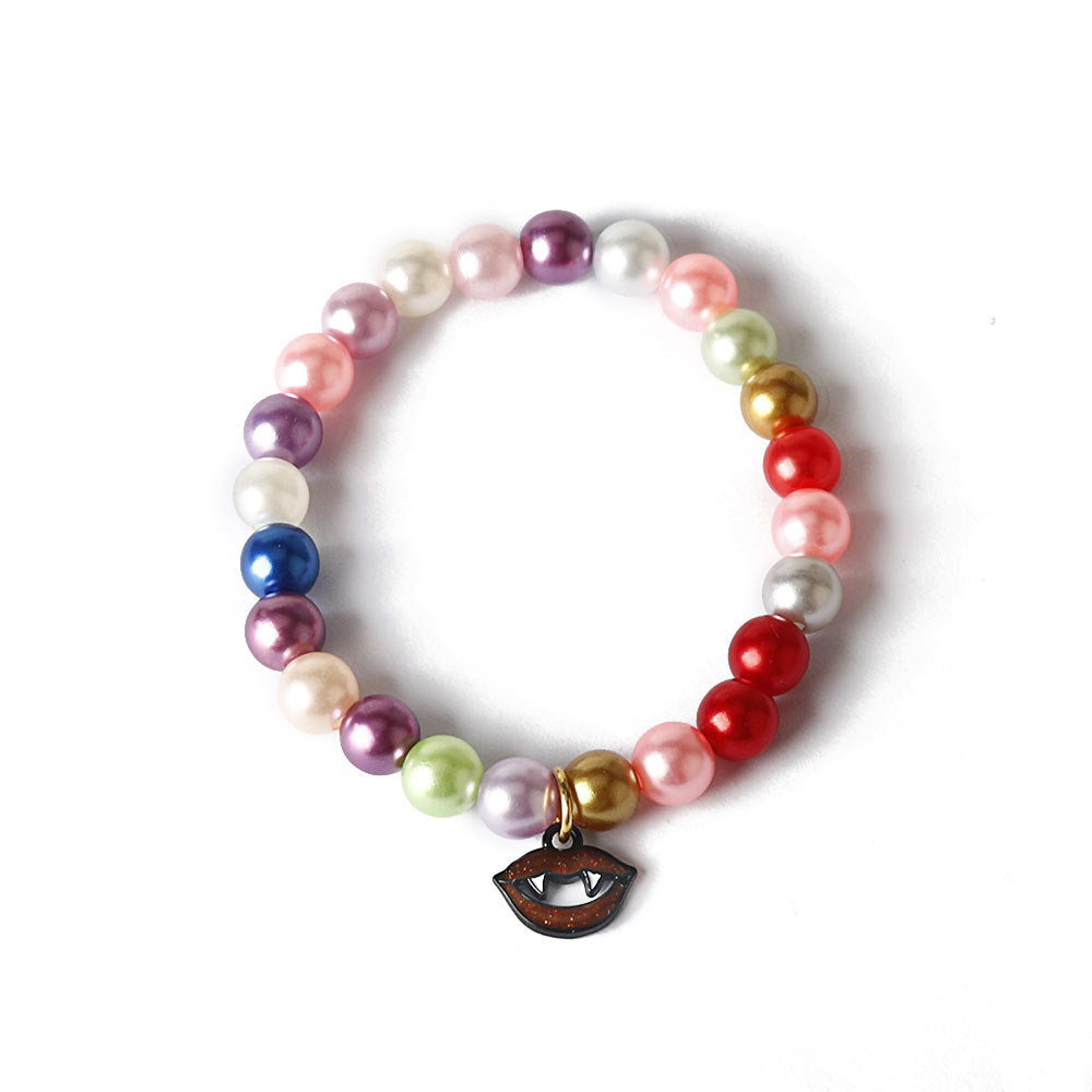Wholesale Colorful Beaded Pumpkin Head Ghost Skull Halloween Bracelet ACC-BT-HX002