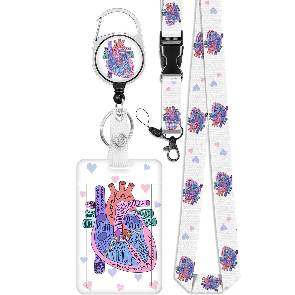 Wholesale  Medical Heart Care Badge Reels
