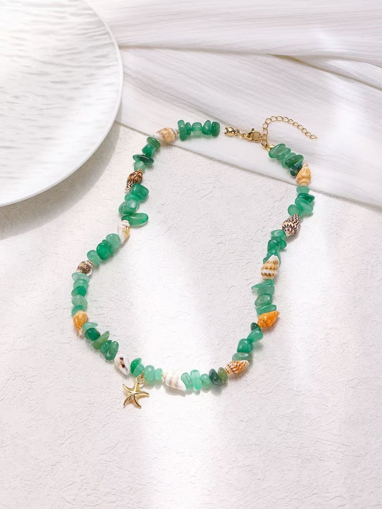Wholesale Chic Beach Style Crystal Turquoise Bracelet - Jewelry Accessory for Boutique Resale
