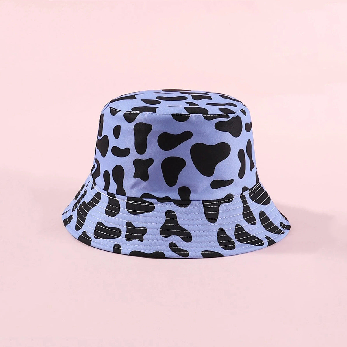 Wholesale Bucket Hat Cow Print Double Sided Casual Hat ACC-HT-DaQi007