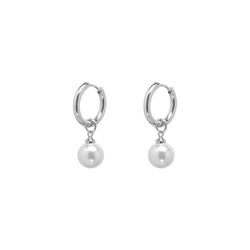 Wholesale Alloy Vintage Pearl Earrings