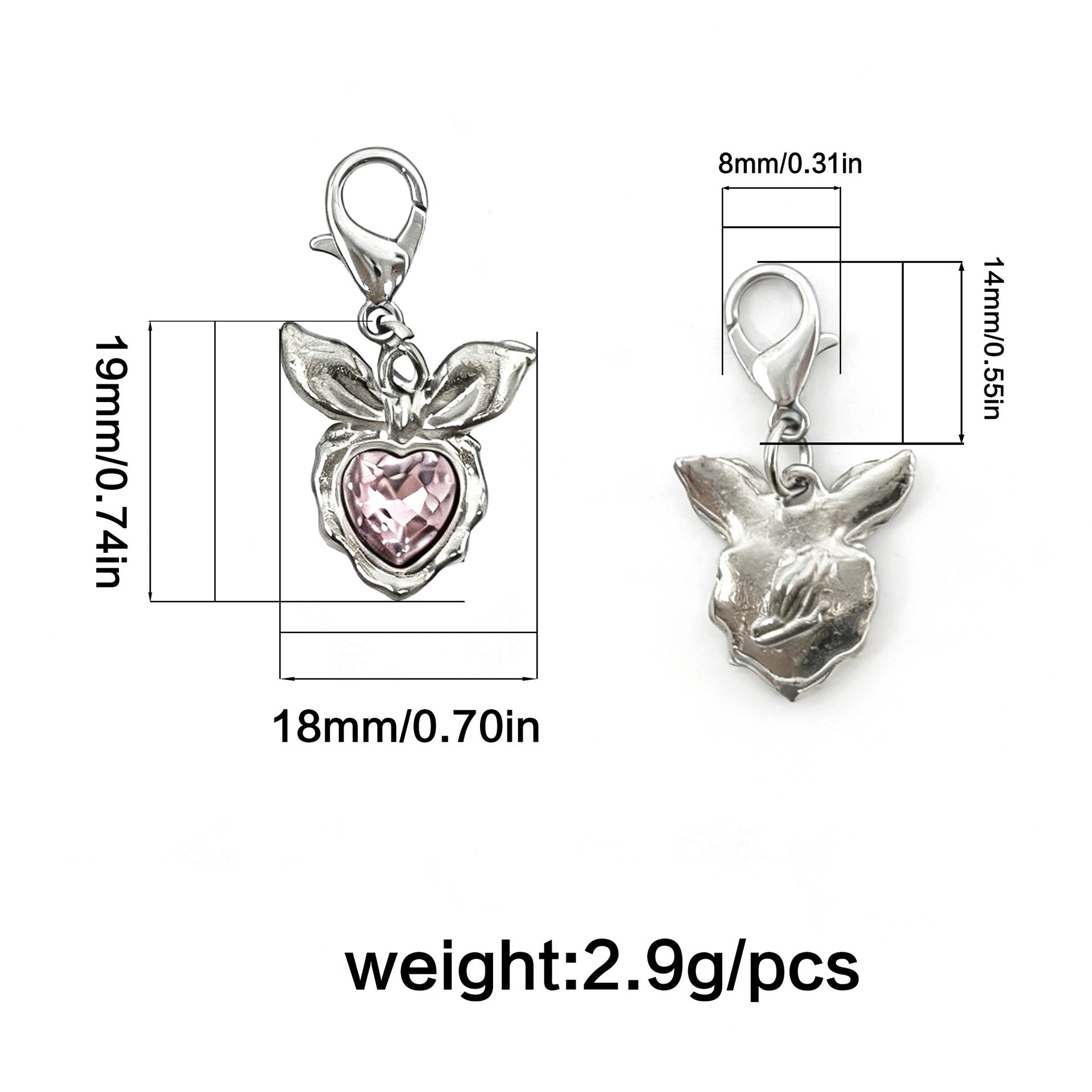 Wholesale Star moon  heart smiley face diamond pendant