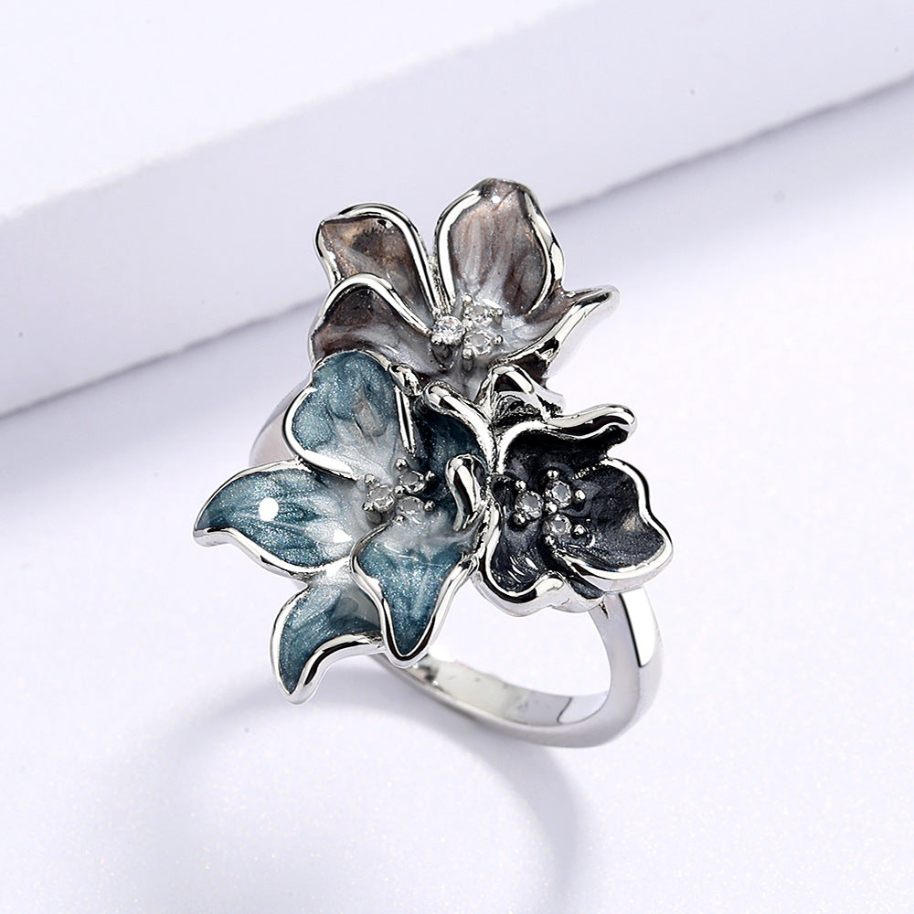 Wholesale Vintage Flower Women's Ring