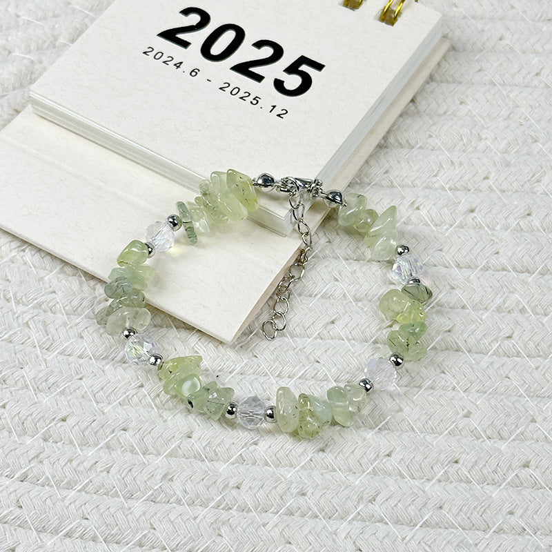 Wholesale  irregular shell gravel handmade bracelet niche fresh bracelet valuable aesthetic priceles