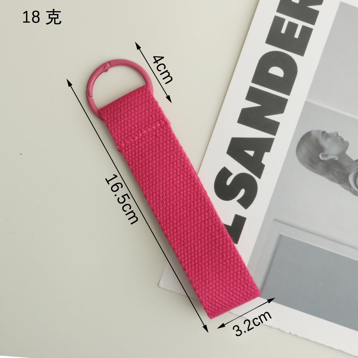 Wholesale Trendy Green Polyester Lanyard Keychain Wrist Strap Wedding Gift DIY Resale Accessory