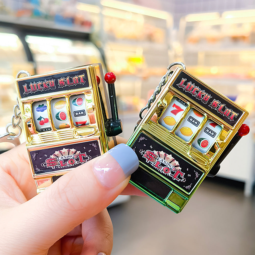 Wholesale Creative Mini Lottery Machine Game Keychains ACC-KC-Lans002