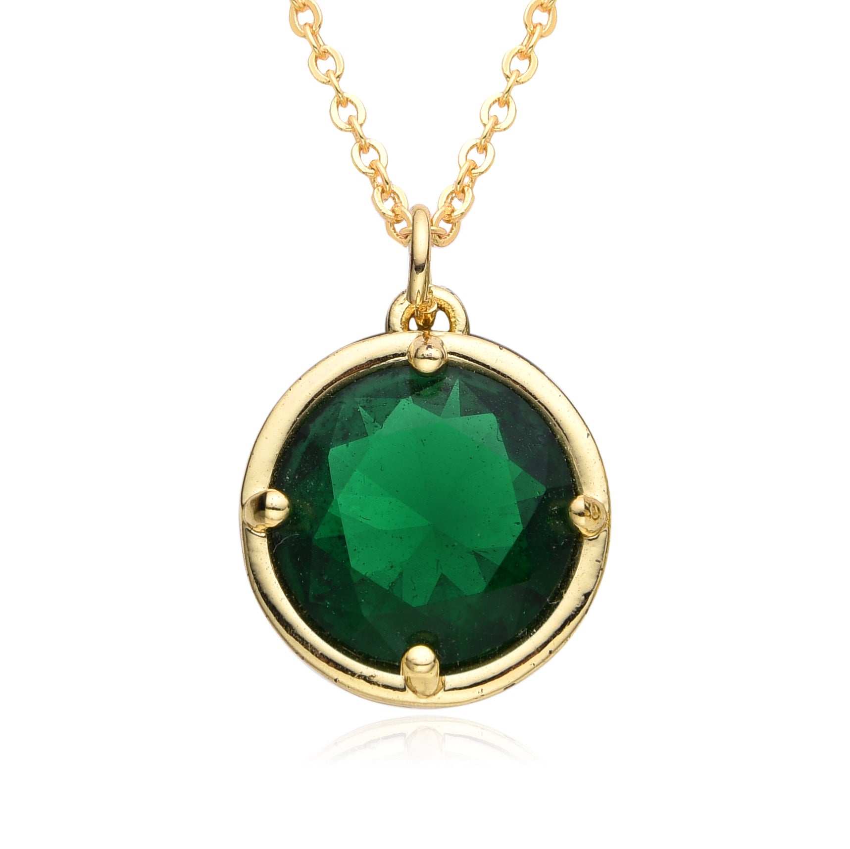 Wholesale Square zircon necklace  simple clavicle chain light luxury clavicle chain