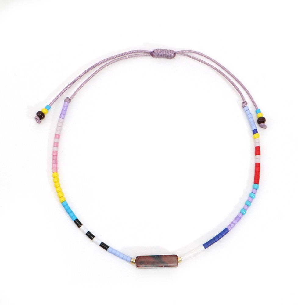 Bracelet en gros en cristal bracelet à la main