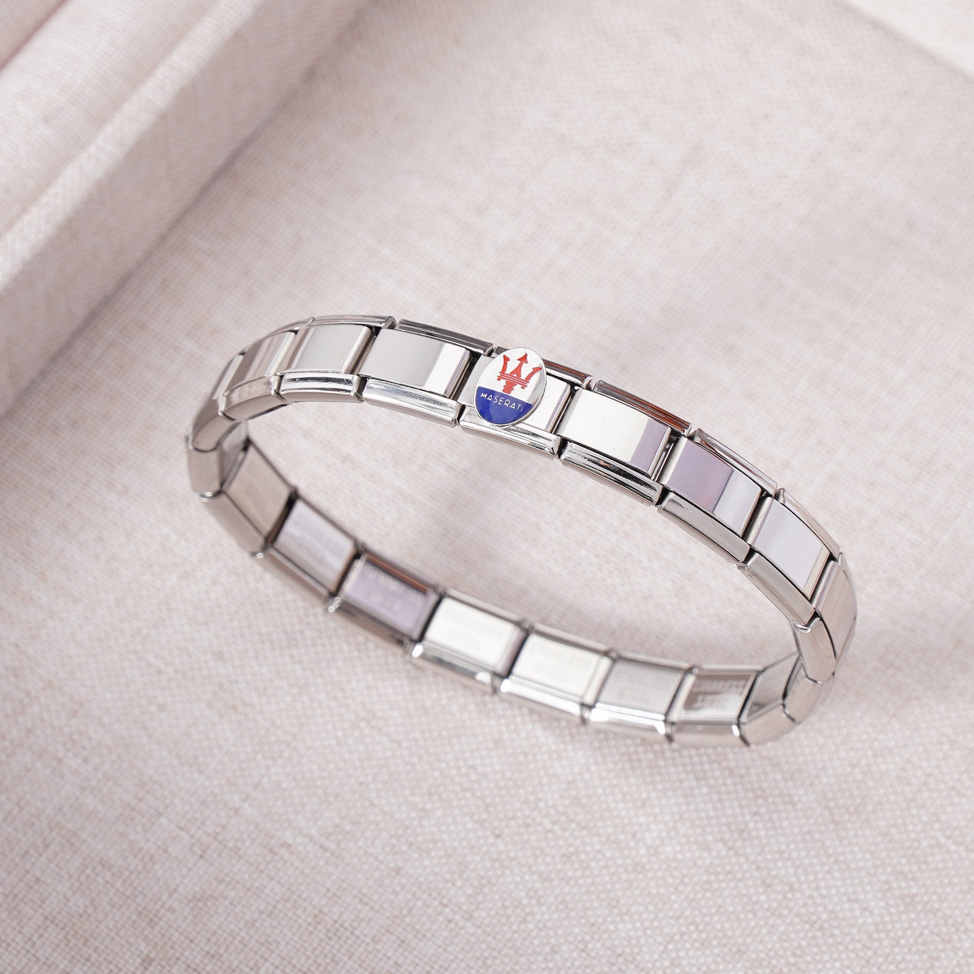 Wholesale  Italian Module Car Standard Finished Bracelet