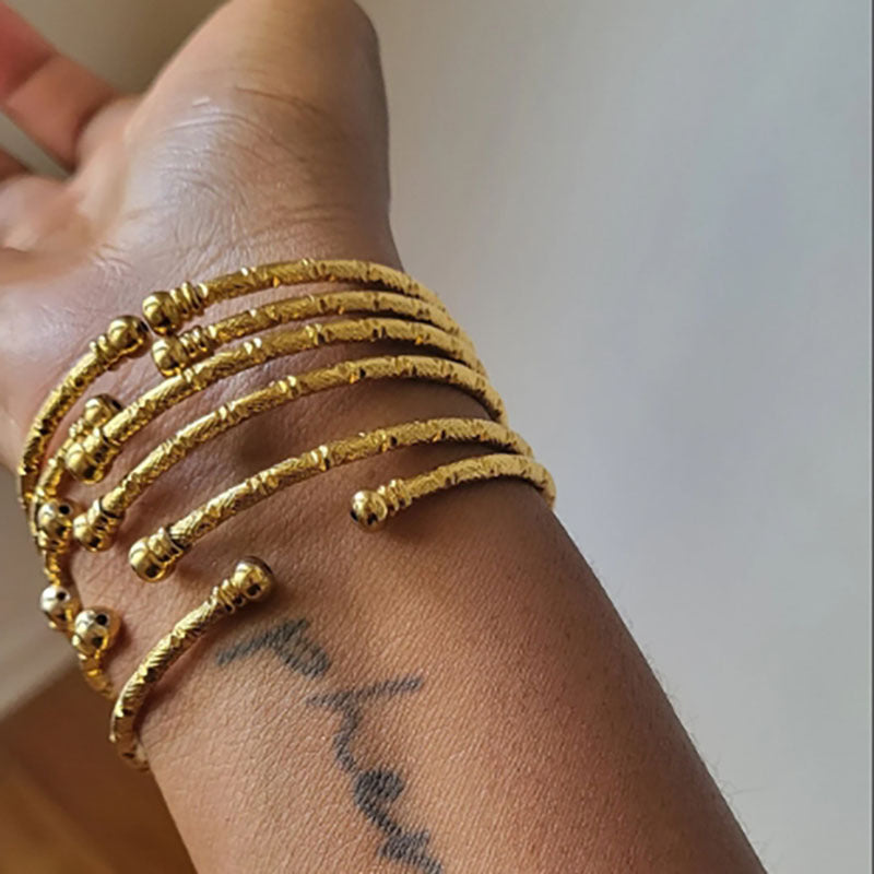 Wholesale Set of 12 Bracelets Set Cross-Border Jewelry Bohemian Style Multi-Layer Alloy Bracelets