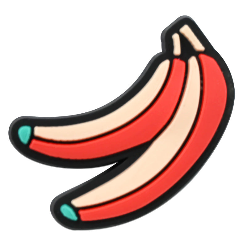 Wholesale Random 100pcs Cartoon PVC Soft Rubber Shoe Buckle Decoration ACC-SC-RYY070