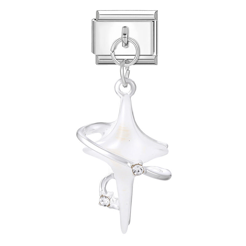 Wholesale 9mm Italian Charm Starter Bracelets DIY Pendant Style Stainless Steel Composable Bracelet