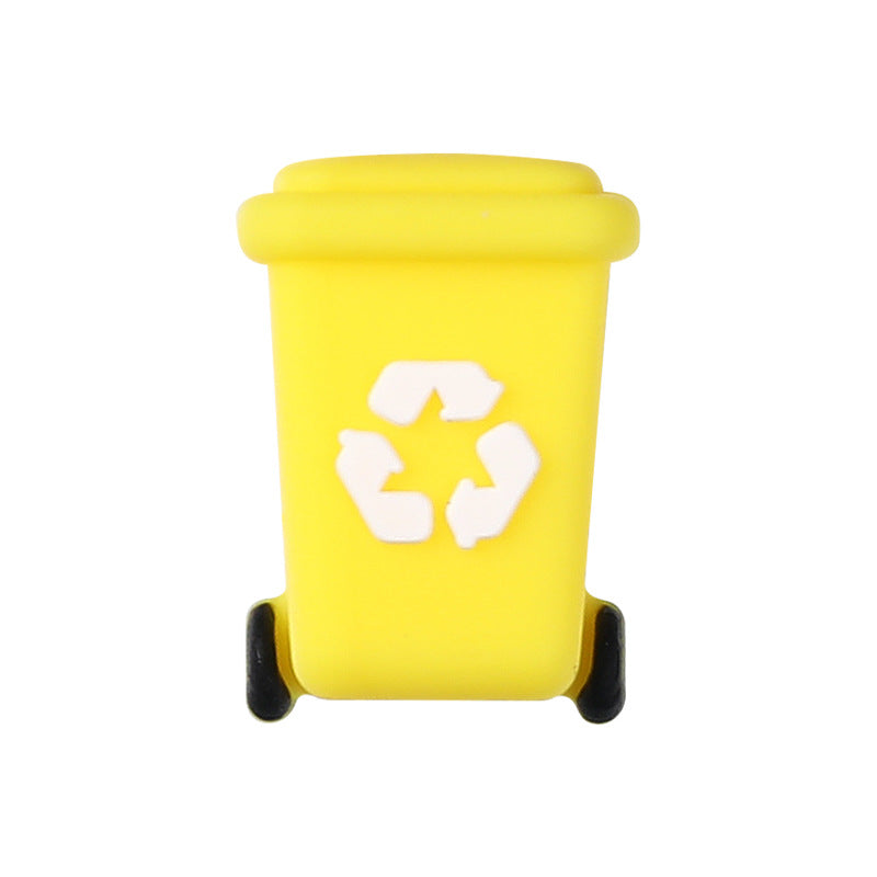 Wholesale 20pcs Trash Can Focal Beads DIY Bead Accessories