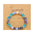 Wholesale Twelve Constellation Color Natural Stone Crystal Paper Card Beaded Bracelet