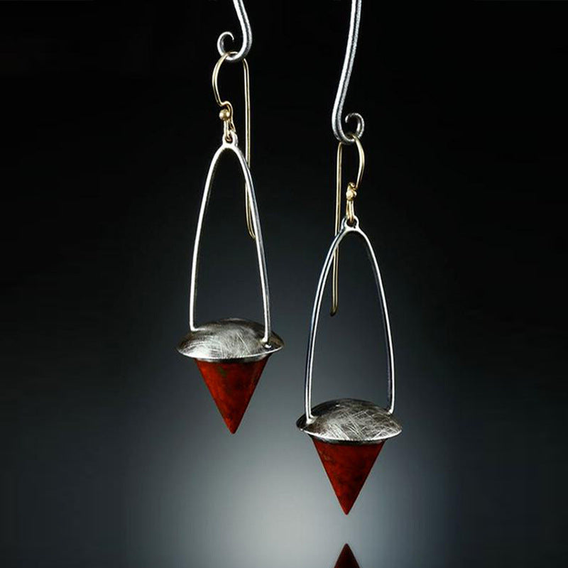 Wholesale gyro-shaped earrings