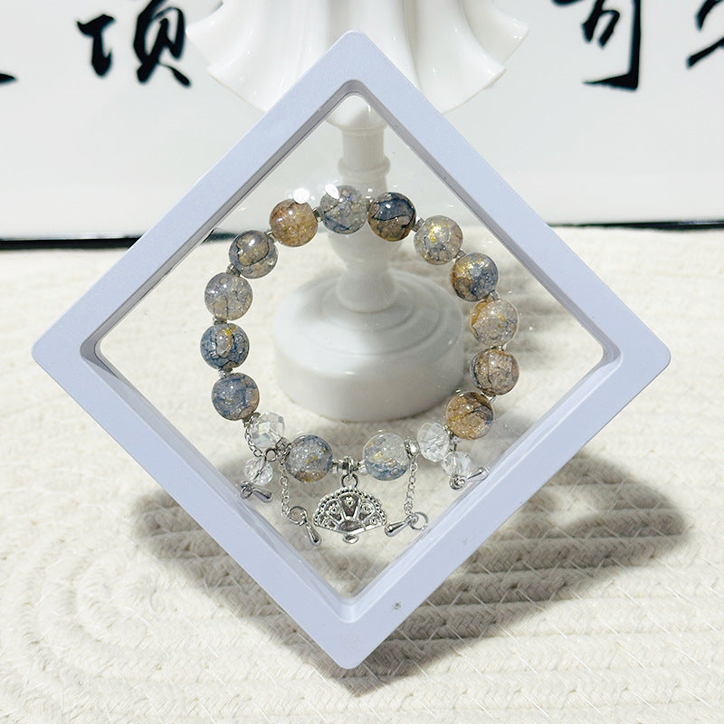 Wholesale  Butterfly Magic Colored Glaze Bracelet