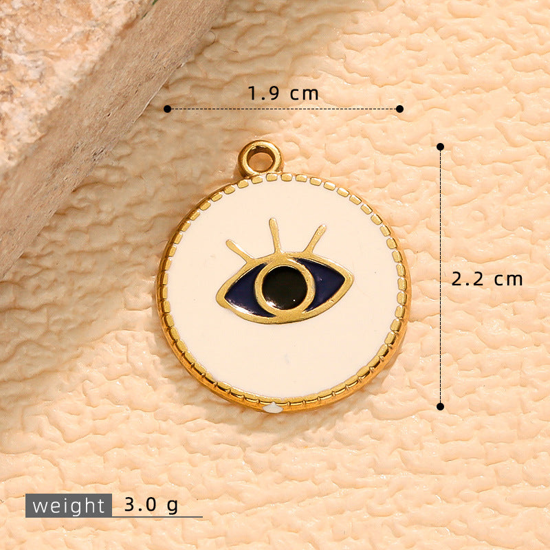 Wholesale e-commerce series of geometric stainless steel pendants