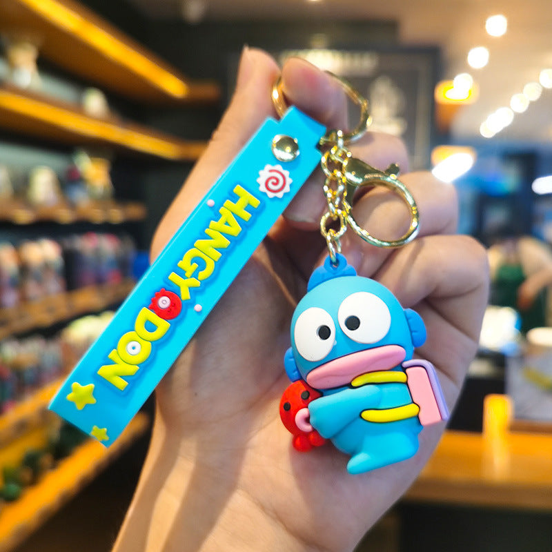 Wholesale Cartoon Cute Silicone Keychains ACCVIP-KC-FanChe002