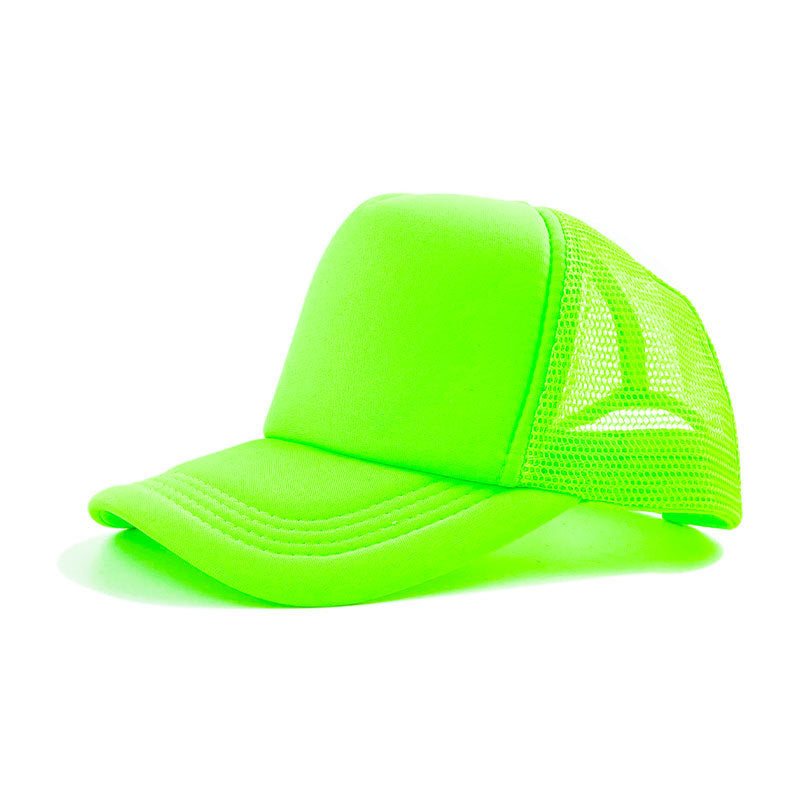 Wholesale Outdoor Solid Color Light Plate Mesh Hat Embroidery Baseball Cap ACC-HT-XiongYing001
