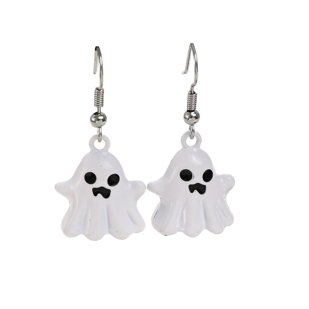 Wholesale  Ghost Earring and Necklace Set Alloy Jewelry for Party Wear Gift