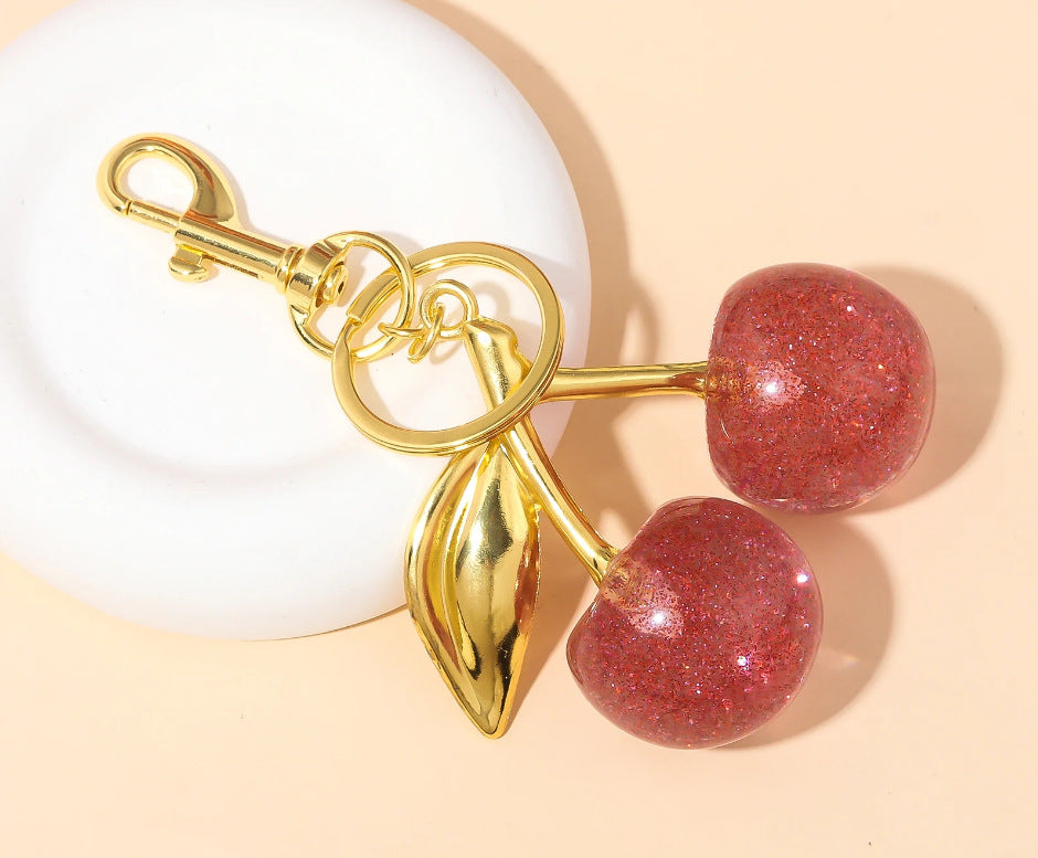 Wholesale Cherry Pendant Keychain