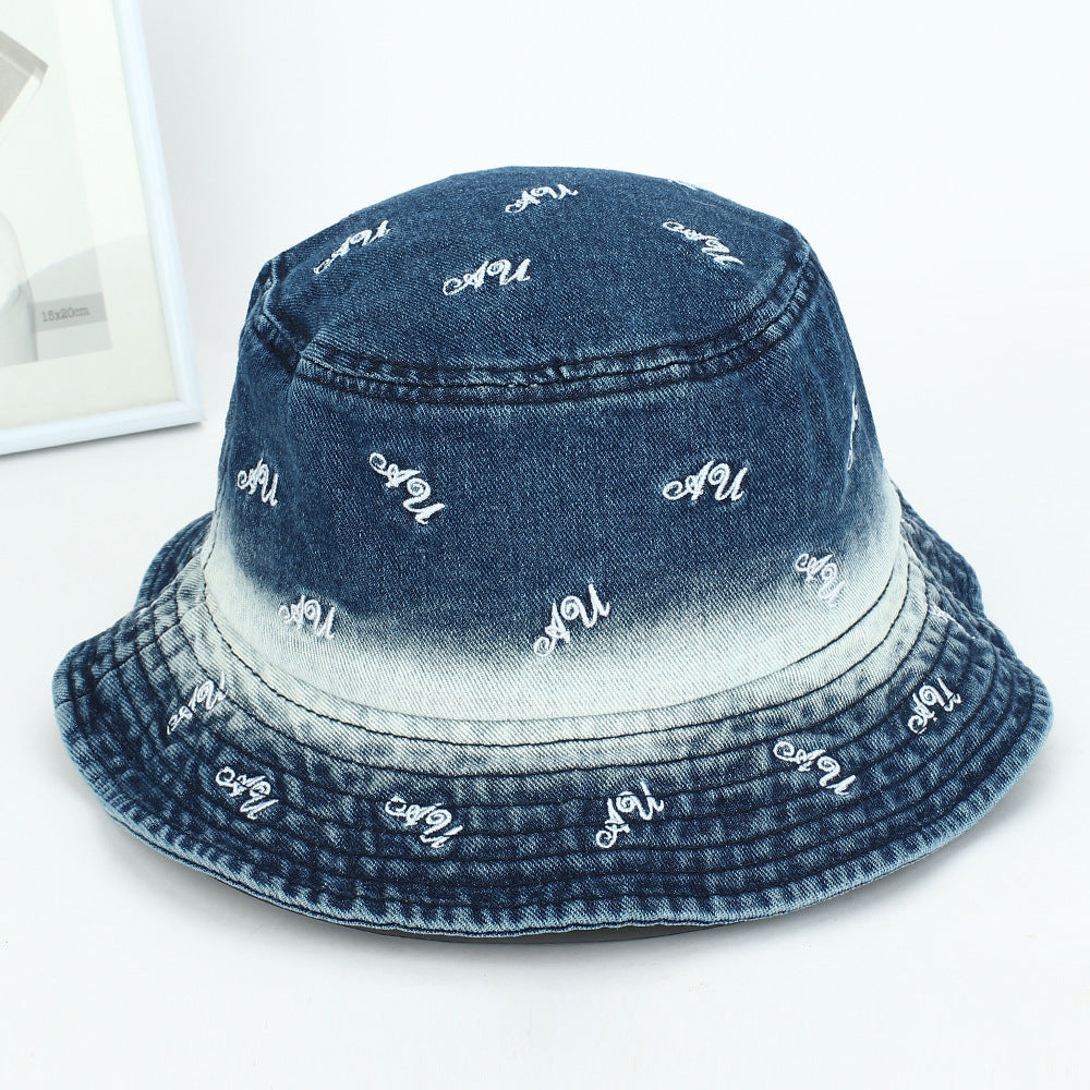 Wholesale Cotton Embroidered Bucket Hat ACC-HT-RongZhao027