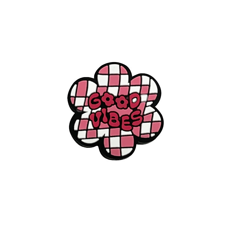 Wholesale 10pcs Cartoon Letter Series Focal Beads DIY Bead Accessories