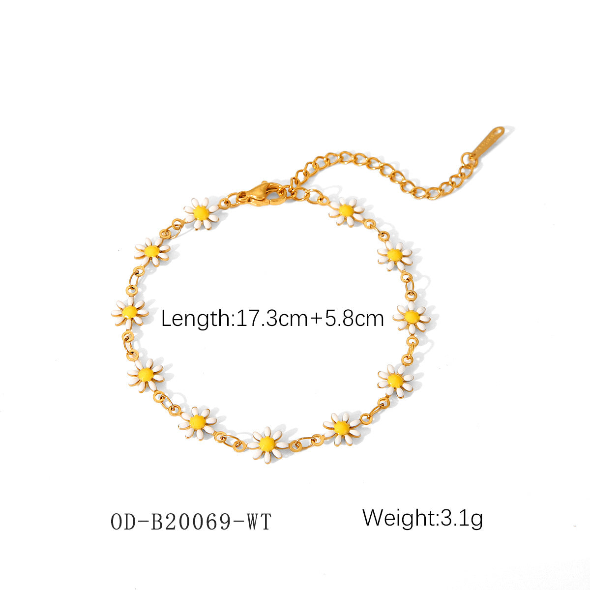 Wholesale 18K gold-plated bracelet stainless steel bracelet