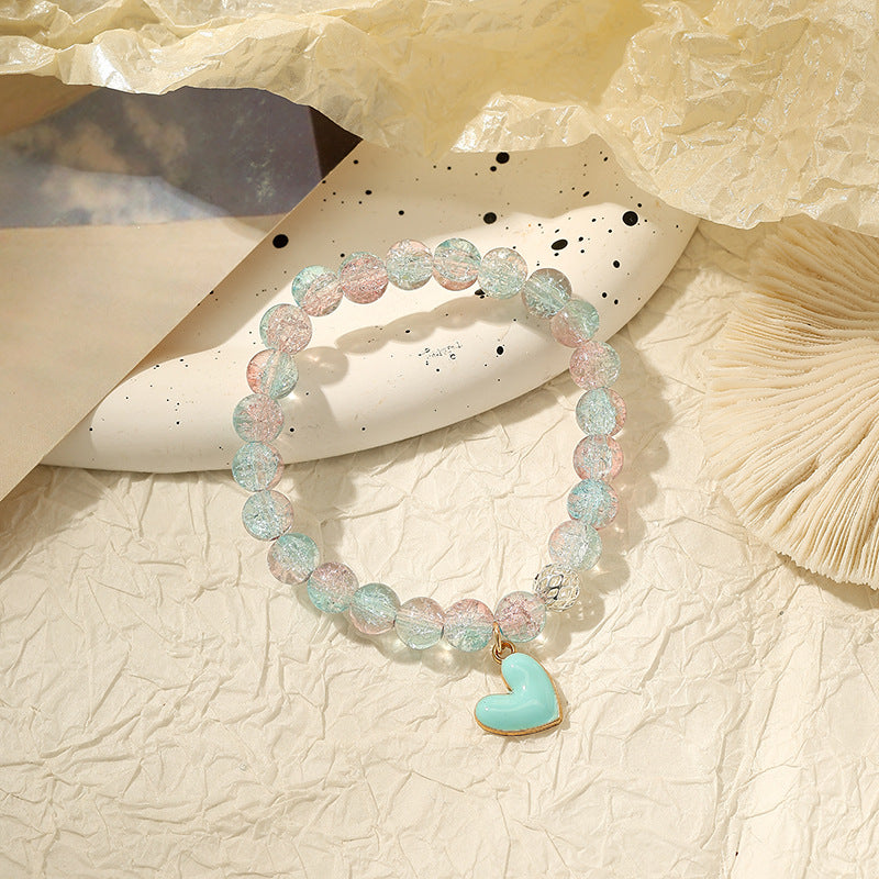 Wholesale Pearl Bracelet  Pink Butterfly Bracelet