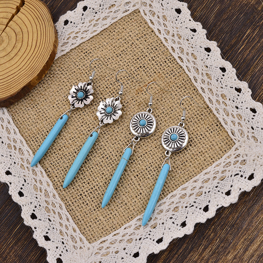 Wholesale bell tassel long earrings