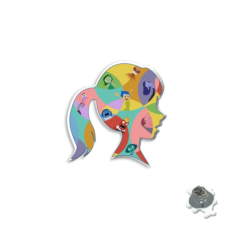 Wholesale Cartoon Cute Resin Brooch ACCVIP-BCH-XiangLian002