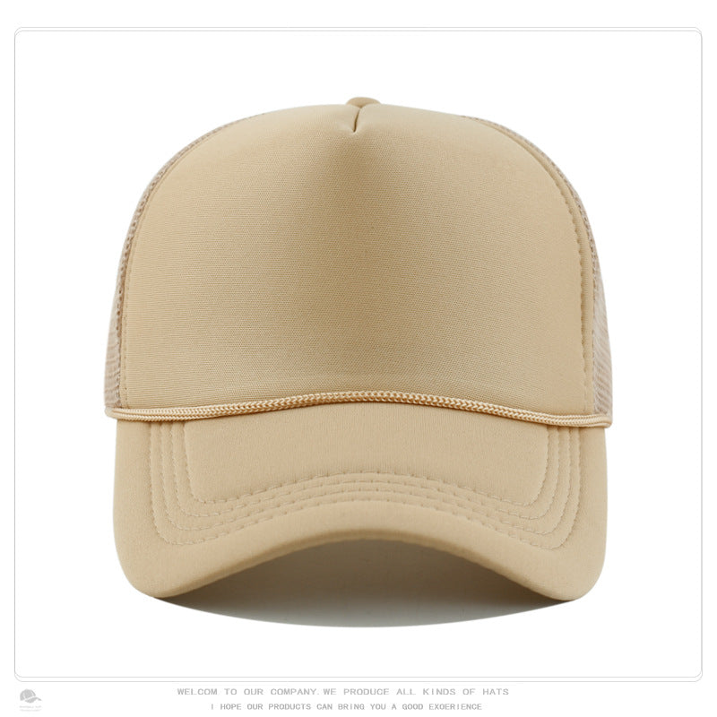 Wholesale Sponge plate printed embroidered rope men' s baseball cap Hat