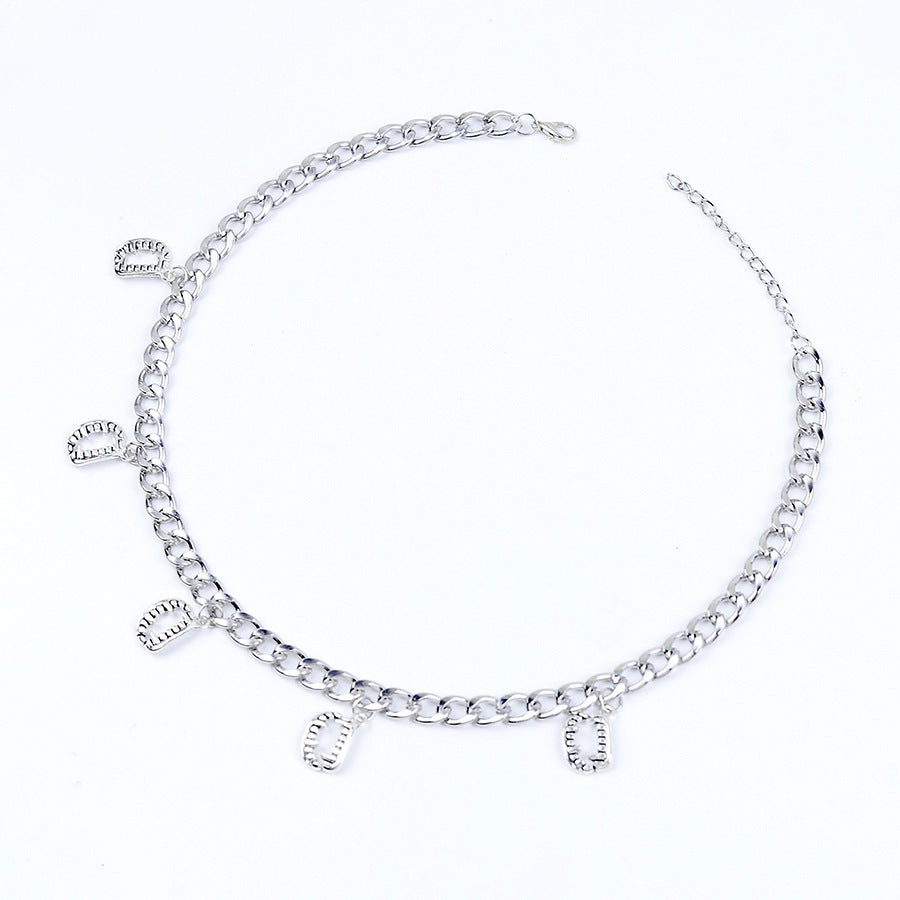 Wholesale Stylish  Skull Demon Teeth Pendant Necklace Silver Tone Zinc Alloy Gothic Chic Jewelry Accessory