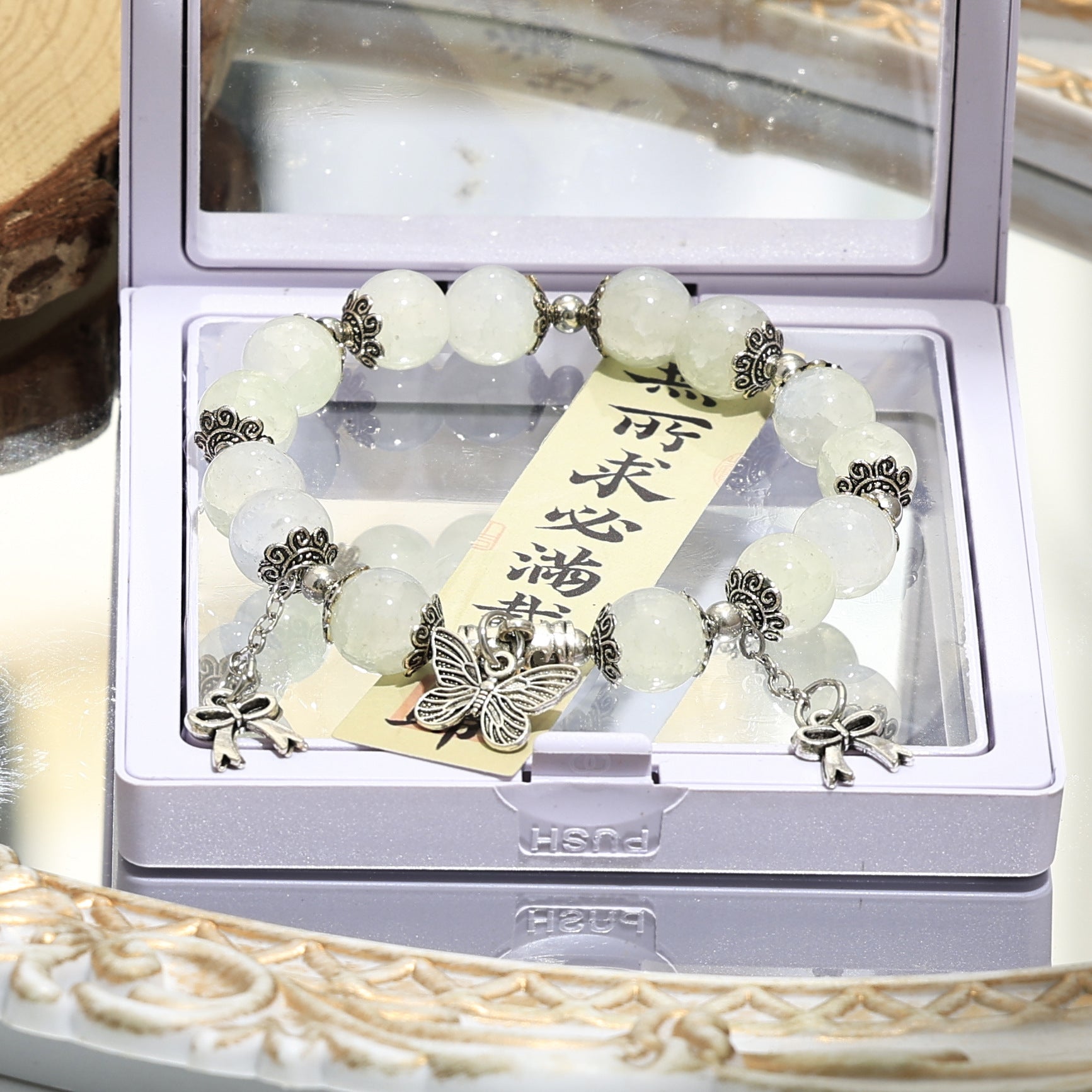 Wholesale  ethnic style beaded bracelet crystal bracelet