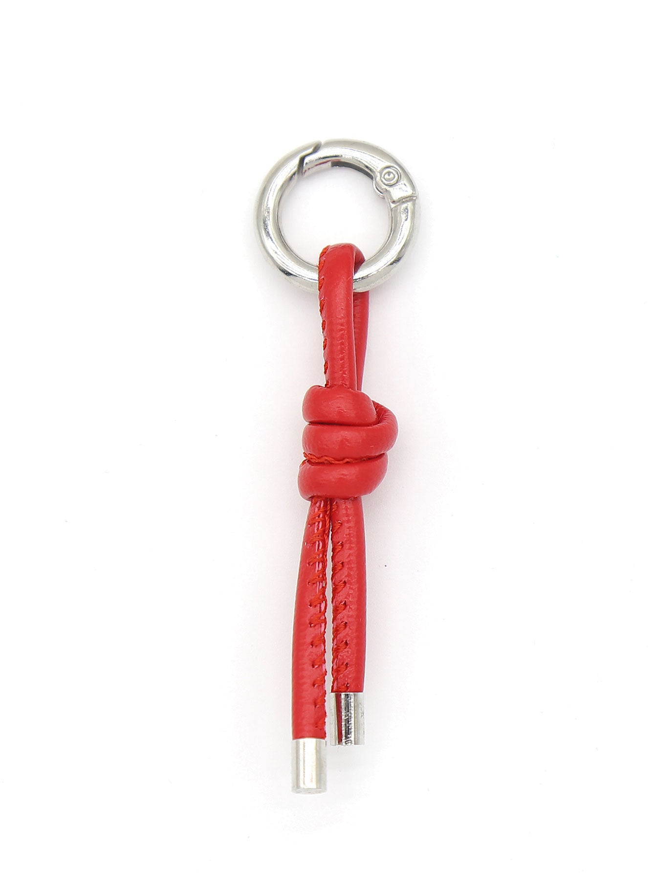 Wholesale  Pu Leather Rope Lanyard Keychains
