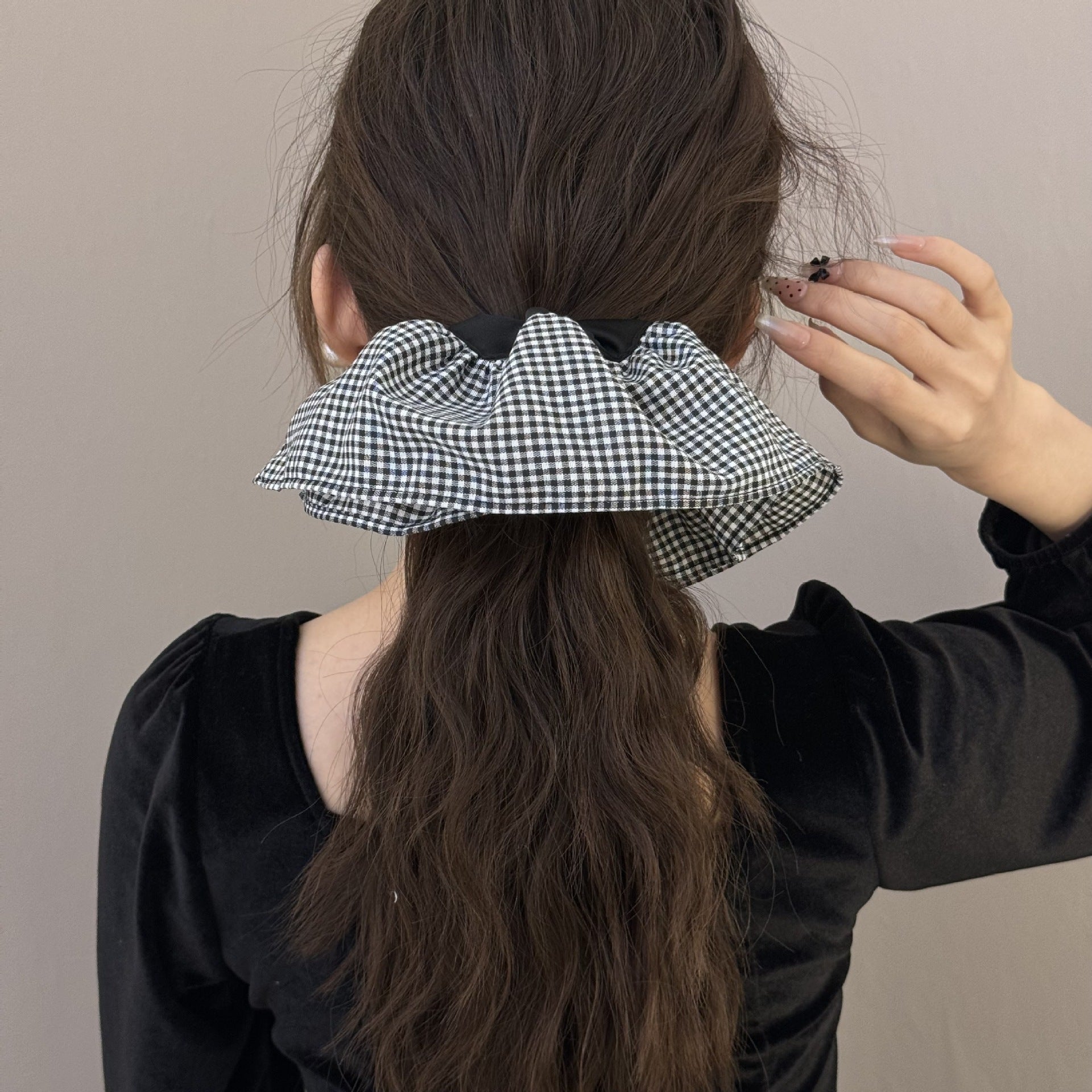 Wholesale Double layer hair band for women high quality ponytail headband