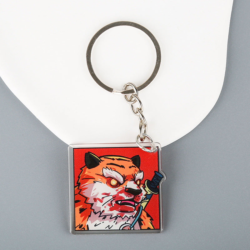 Wholesale Cartoon Anime Acrylic Keychains ACC-KC-HangLi022