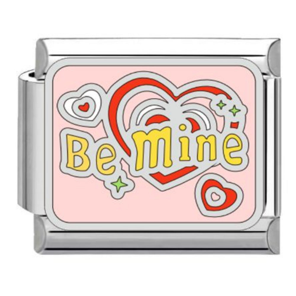Wholesale Titanium Steel DIY Italian Charms Bracelet Original English Letter Design Boutique Resale Gift