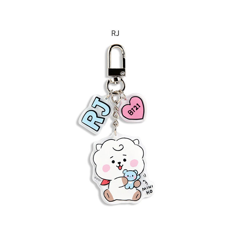 Wholesale Cartoon Acrylic Keychain ACC-KC-QingLian001